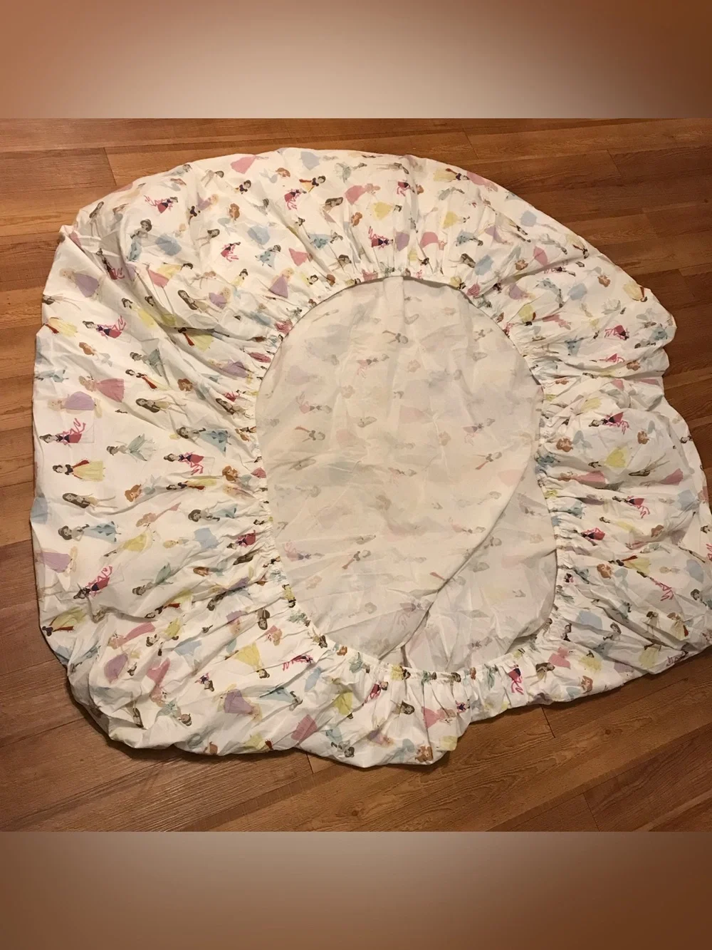 Pottery Barn Kids Disney Princess Sheet Set & 2 Pillowcases Organic Size Full